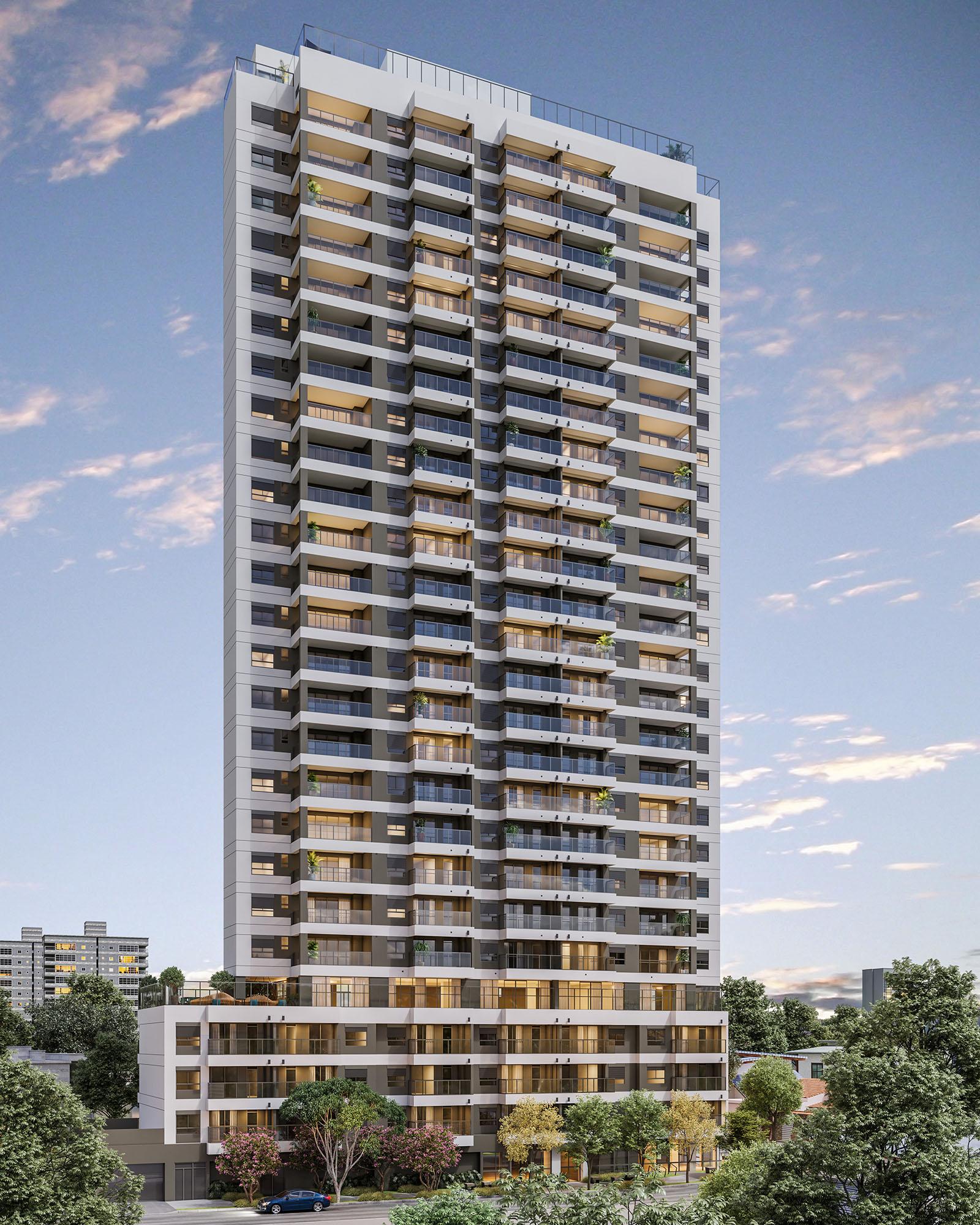 Apartamento Studio | All Campo Bello | 38,33m² | Varanda